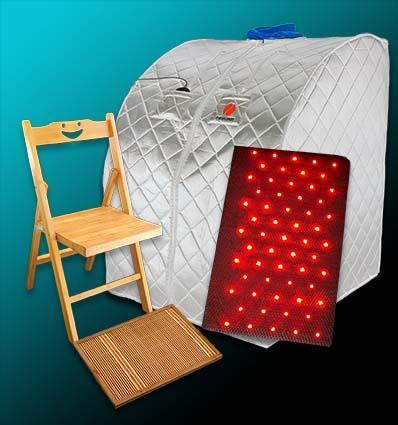 White Thera360 PLUS Portable Sauna